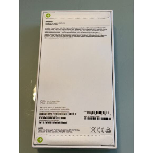 Apple iPhone 14 128GB Midnight Black (Metro By T-Mobile) NEW SEALED - Picture 2 of 4